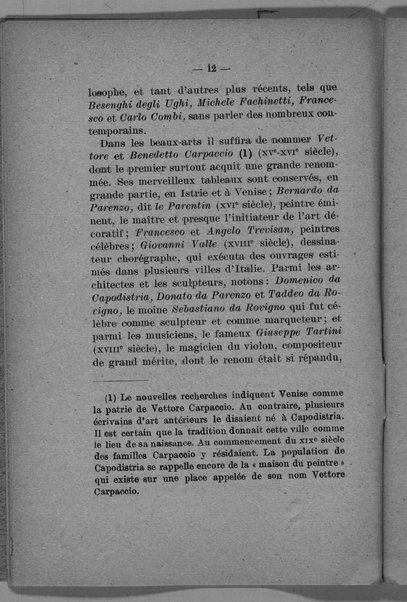 L'Istrie et le droit de l'Italie